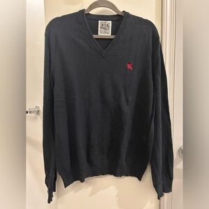 Express Sweater Y2K Mens Large Black Long Sleeve